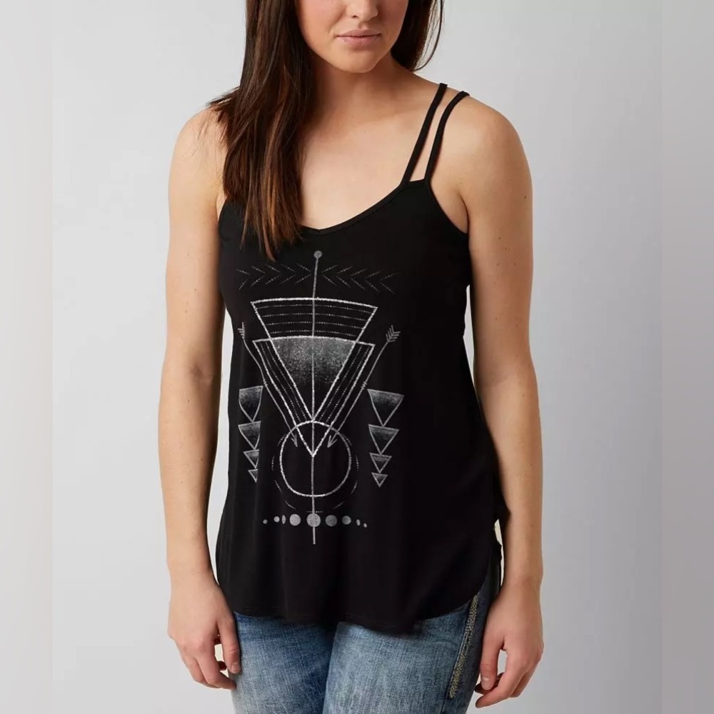 Modish rebel graphic tank